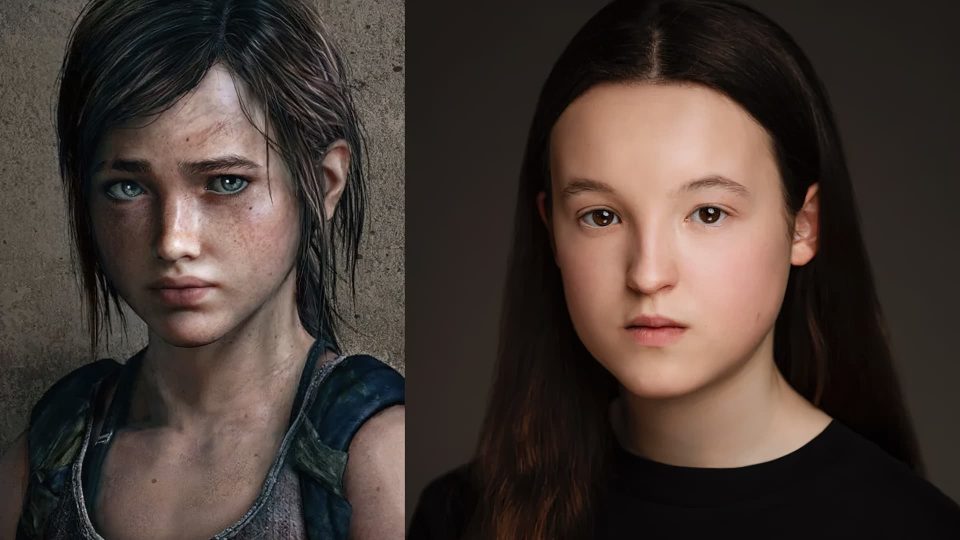 Сравнение Элли из игры и в сериале